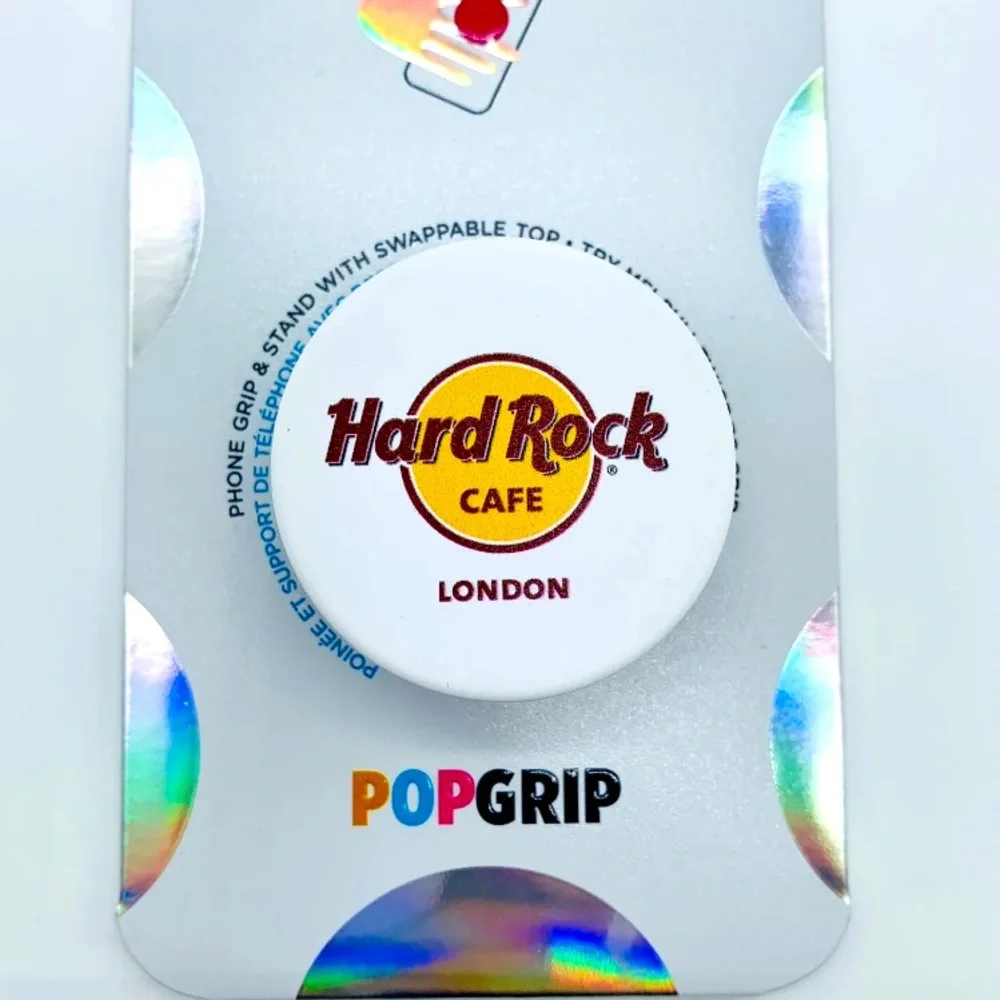 New HARD ROCK Cafe LONDON PopSockets Cell Phone Grip Classic Logo City Drop EU